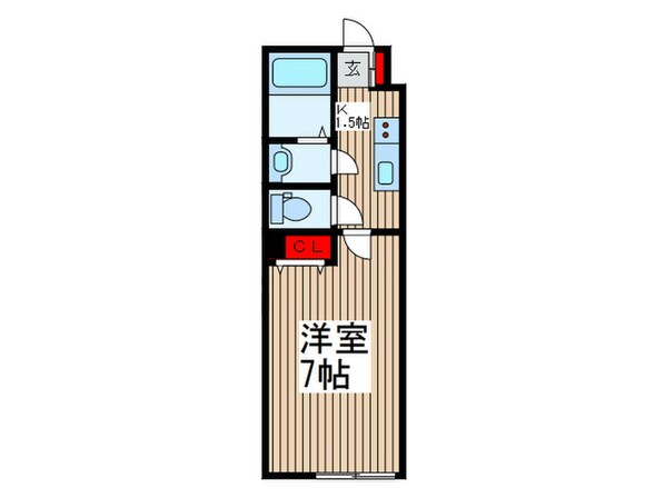 フィエルテの物件間取画像